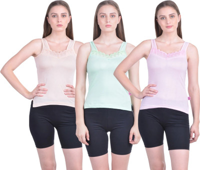 Dollar Missy Women Camisole(Pack of 3)