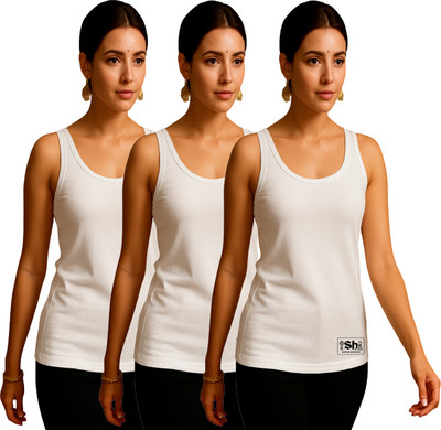 Shyam Hosiery Women Camisole(Pack of 3)