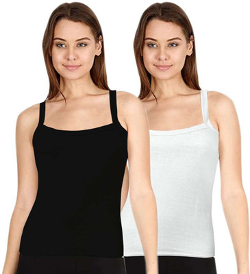 HAPPILO CREATIONS Women Camisole(Pack of 2)