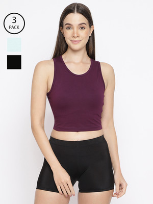 La Intimo Women Tank Top/Vest(Pack of 3)