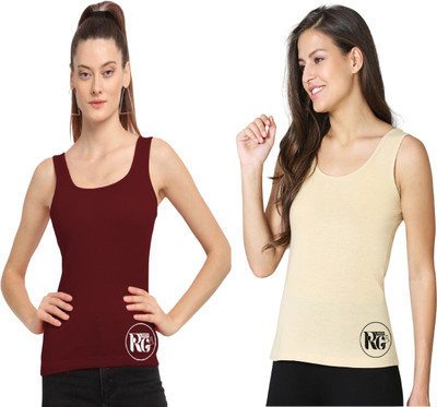 Rapid Garments Women Camisole(Pack of 2)