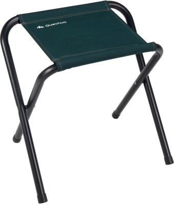 NSUN QUECHUA Metal Cafeteria Chair(Green, Pre-assembled)