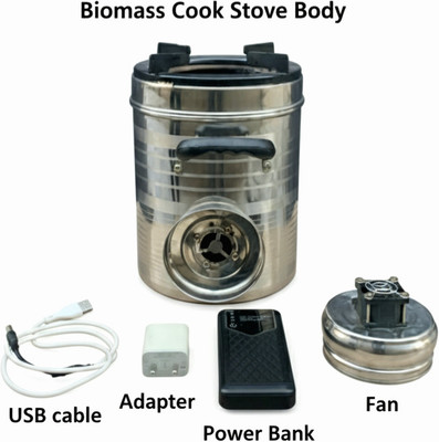 mitson Solid Fuel Camp Stove(Stainless Steel)
