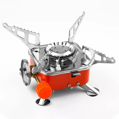 MYSASHOP Gas Camp Stove(Foldable Brass, Stainless Steel)