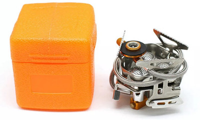 Jexix Gas Camp Stove(Foldable Aluminium Alloy, Brass, Stainless Steel)