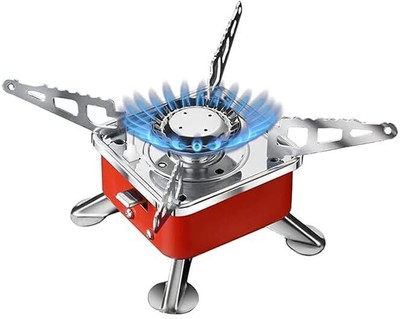 KNCreations Pressurized Liquid Camp Stove(Foldable Stainless Steel)