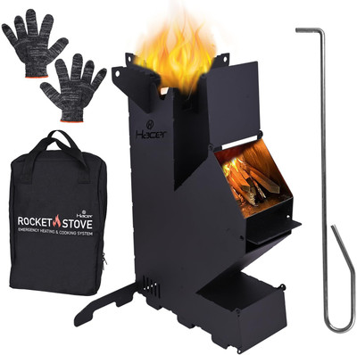 Hacer Solid Fuel Camp Stove(Foldable Stainless Steel)