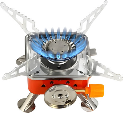 Batullo Pressurized Liquid Camp Stove(Foldable Stainless Steel)