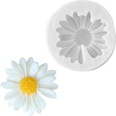 Husaini Mart Silicone Fondant & Gum paste Mould Flower Silicone Molds Daisy Fondant Mold Flower Silicone Fondant Mold Daisy Chrysanthemum Mould Flower Silicone Fondant Molds for DIY Cake Decoration Chocolate Candy Polymer Clay Crafting Projects(Pack of 1) Husaini Mart Silicone Fondant & Gum paste Mould Flower Silicone Molds Daisy Fondant Mold Flower Silicone Fondant Mold Daisy Chrysanthemum Mould Flower Silicone Fondant Molds for DIY Cake Decoration Chocolate Candy Polymer Clay Crafting Projects(Pack of 1)