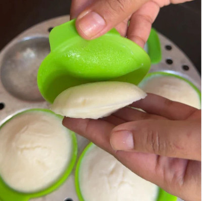 ADMONITION Silicone Cake Mould 1 Cavity Idli Moulds(Pack of 8)
