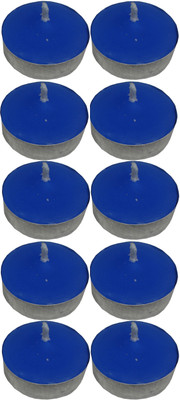 atorakushon Scented Smokeless Tealight T-Lite Pack of 80 Candle(Blue, Pack of 80)