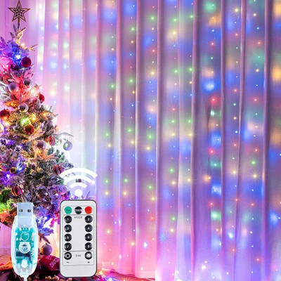 FITUP Beautiful Remote Enabled Curtain LED Light for Home Restaurent Decor Candle(Multicolor, Pack of 1)