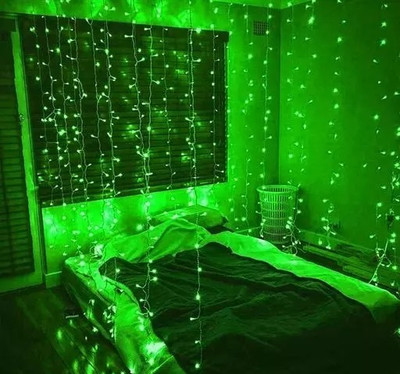 Vespa 180 LEDs 21 m Green Flickering Strip Rice Lights(Pack of 1)