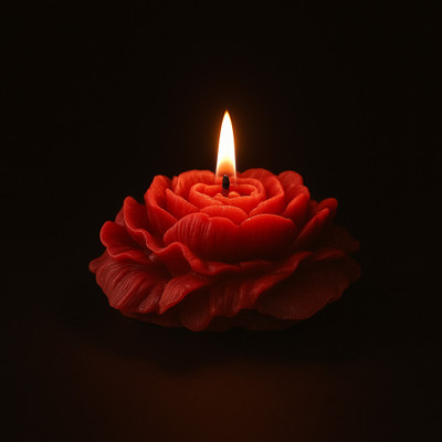 R K ENTERPRISE SCENTED CANDLES - BLEND OF NATURAL FRAGRANCES LONG - LASTING AROMA Candle(Multicolor, Pack of 4)