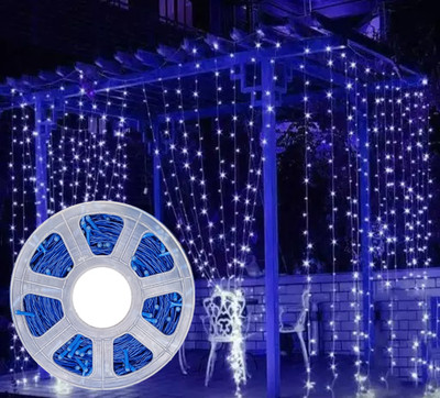 Vespa 325 LEDs 28 m Blue Steady Strip Rice Lights(Pack of 1)