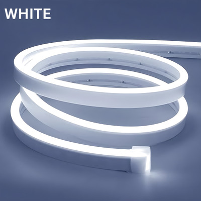 RAYVIX 600 LEDs 5 m White Steady Strip Rice Lights(Pack of 1)