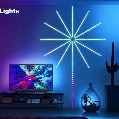 shri shyam Strip Lights with App & Remote Control Candle Candle(Multicolor, Pack of 1)