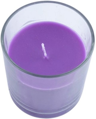 BIndian Soy Wax Glass Jar Candle Unscented Wax Candle (Multicolor, Pack of 5) Candle(Multicolor, Pack of 5)