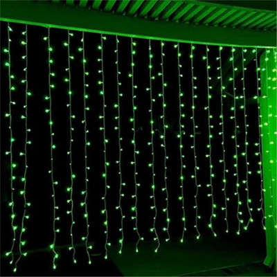 REPISH 180 LEDs 21 m Green Steady String Rice Lights(Pack of 1)