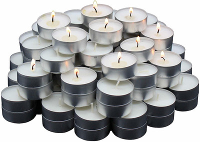 Anuakho home decore candle tealight diwali diya Birthday Festive anniversary Candle(Multicolor, Pack of 100)