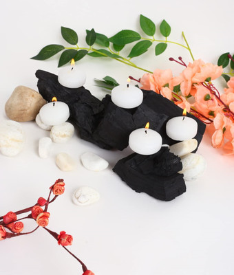 Parkash Candles Floating Candles Nuggets Small Candle Pack of 20 Decorative Candles Candle(White, Pack of 20)