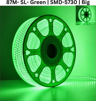 TECHGEAR 6960 LEDs 87 m Green Steady Bulb Rice Lights(Pack of 1)