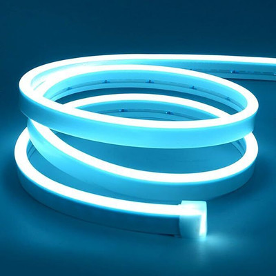 eDUST ® 600 LED 5 M Neon Strip Lights, Waterproof Silicone Light for Home Decoration Candle(White, Blue, Pack of 1)