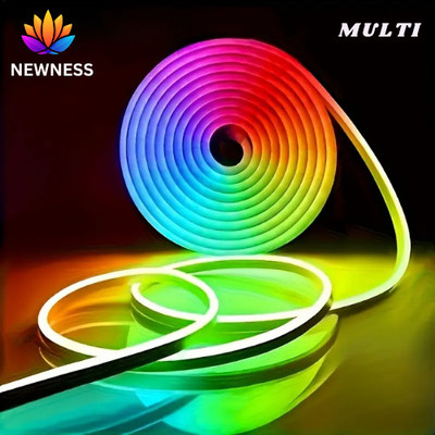 Newness 600 LEDs 5 m Multicolor Steady Strip Rice Lights(Pack of 1)