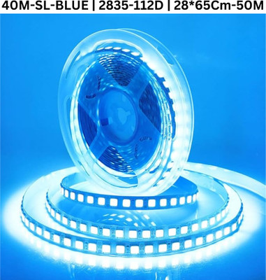 TECHGEAR 3200 LEDs 40 m White, Blue Steady Bulb Rice Lights(Pack of 1)