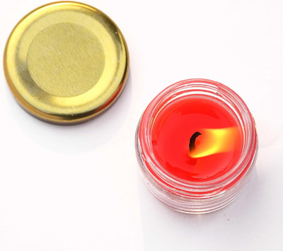 Aman PACK of 6 LUXURY Scented Jar Candle-60ml Candle(White, Pack of 6)