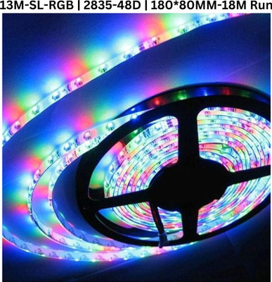 TECHGEAR 1040 LEDs 13 m Multicolor Steady Bulb Rice Lights(Pack of 1)