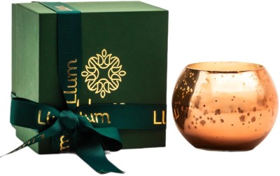 Llum Pink Peony Scented Soy Wax Candle, Premium Gift Home Decor Aromatherapy 160 gm Candle(Gold, Pack of 1)