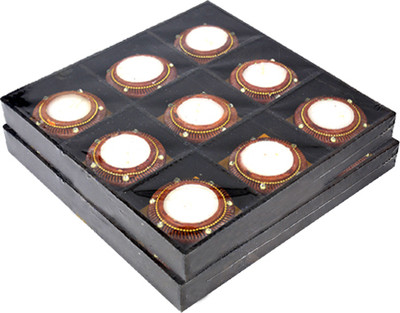 ME&YOU Decorative Diya Tealight Candles – Perfect for Holidays & Celebrations Candle(Multicolor, Pack of 18)