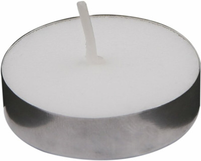 TrueValue Tealight Candles Set Of 50 Pieces. Ideal For Romantic Dinners or Special Guests . Creates a Perfect Ambience. Size 1.5 in Dia (3.8 cm) Candle (White, Pack of 50) Candle(White, Pack of 50)