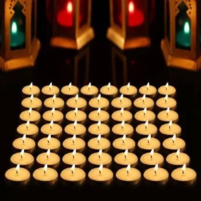 PROKART TeaLight Smokeless Candles Burning Time 2.5 to 3 hours (Pack of 300) Candle(Silver, Pack of 6)