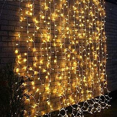 Huayue 120 LEDs 13 m Yellow Steady Strip Rice Lights(Pack of 1)