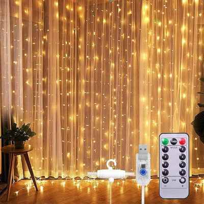 KAVORA 300 LEDs 3 m White, White Steady Strip Rice Lights(Pack of 1)