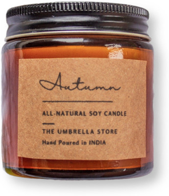 The Umbrella Store orange and patchouli Fragrance Cookie Jar Candle Candle(Orange, Pack of 1)