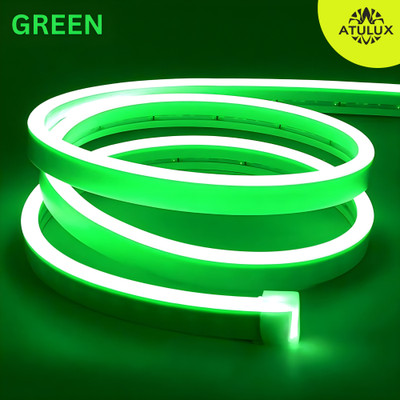 ATULUX 600 LEDs 5 m Green Steady Strip Rice Lights(Pack of 2)