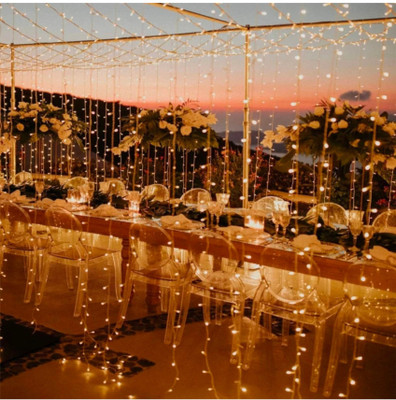 REPISH 180 LEDs 21 m Yellow Steady String Rice Lights(Pack of 1)