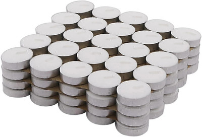 SHRI KRISHNA GIFTS SKG Elegant Long Burning Decorative Wax Tea Light Candles Set of 50 | Tealight Diya | 4 Hours Burning time | Floating Tealight Candles Unscented | Candles for Oil Diffusers & Aroma Burners (White) Candle(White, Pack of 50) SHRI KRISHNA GIFTS SKG Elegant Long Burning Decorative Wax Tea Light Candles Set of 50 | Tealight Diya | 4 Hours Burning time | Floating Tealight Candles Unscented | Candles for Oil Diffusers & Aroma Burners (White) Candle(White, Pack of 50)