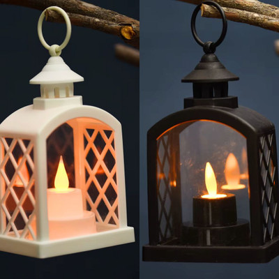 Style Wind LED Candle Tea Light for Home Decoration Candle(White, Black, Pack of 2)