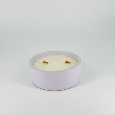 Shivaliya Collection Pure A++ Chunks Scented Wax Luxury Concrete Handcrafted Filled Candle Jar Candle(Purple, Pack of 1)