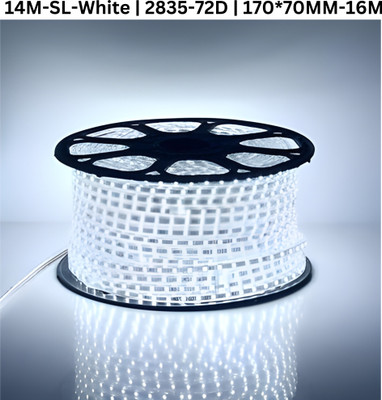 TECHGEAR 1120 LEDs 14 m White Steady Bulb Rice Lights(Pack of 1)