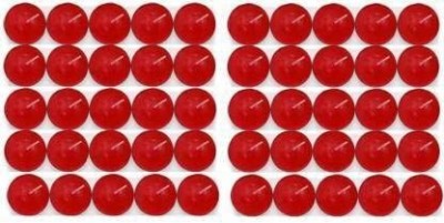 MODERNWOMANIYA Red Tealight Pack Of 50 Candle(Red, Pack of 50)