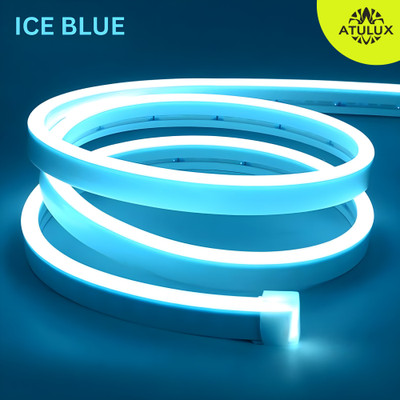 ATULUX 600 LEDs 5 m Blue, White Steady Strip Rice Lights(Pack of 2)