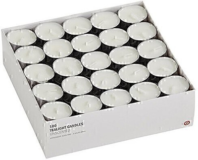 Stargale Tea Light Candle Long Lasting Candle (White, Pack of 100)