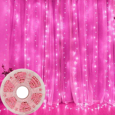 FITUP 39 LEDs 325 m Pink Steady Strip Rice Lights(Pack of 1)