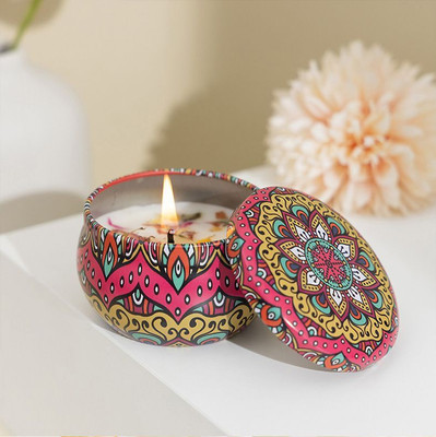 DGSELL CREATIONS Scented Candles For Home & Decor Candle for gifting Candle-80gr Candle(White, Pack of 1)