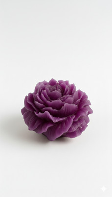 Moonaac BLUSHY PURPLE Candle(Purple, Pack of 1)